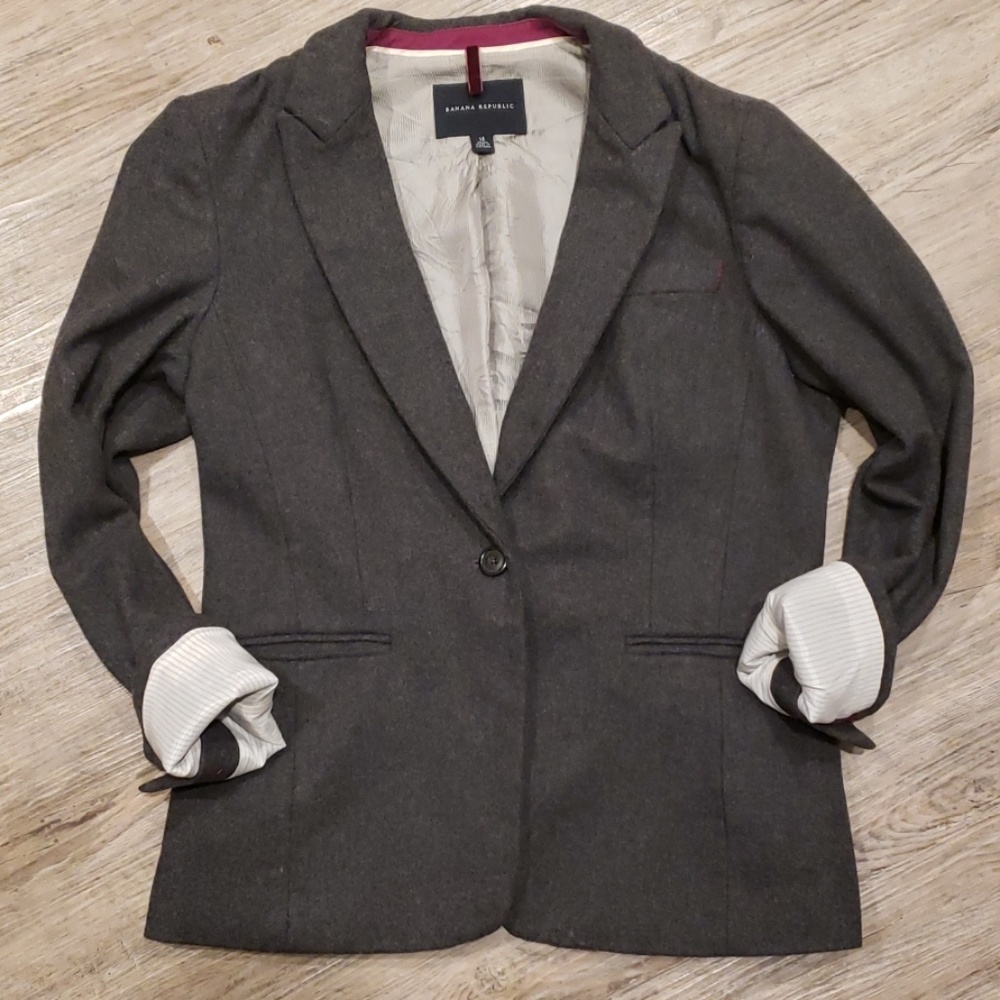 Banana Republic wool blazer